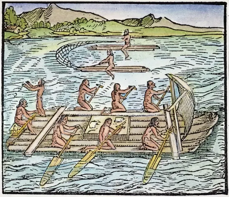 Taíno fishermen